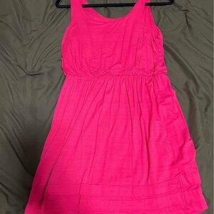 Lush Bright Pink Casual Dress
